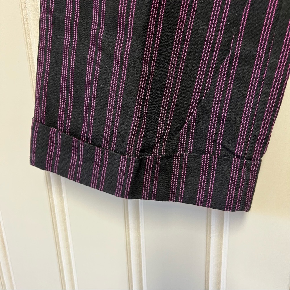 Hurley Black and Pink Low Rise Capri pants Y2k size 5 - Picture 5 of 8